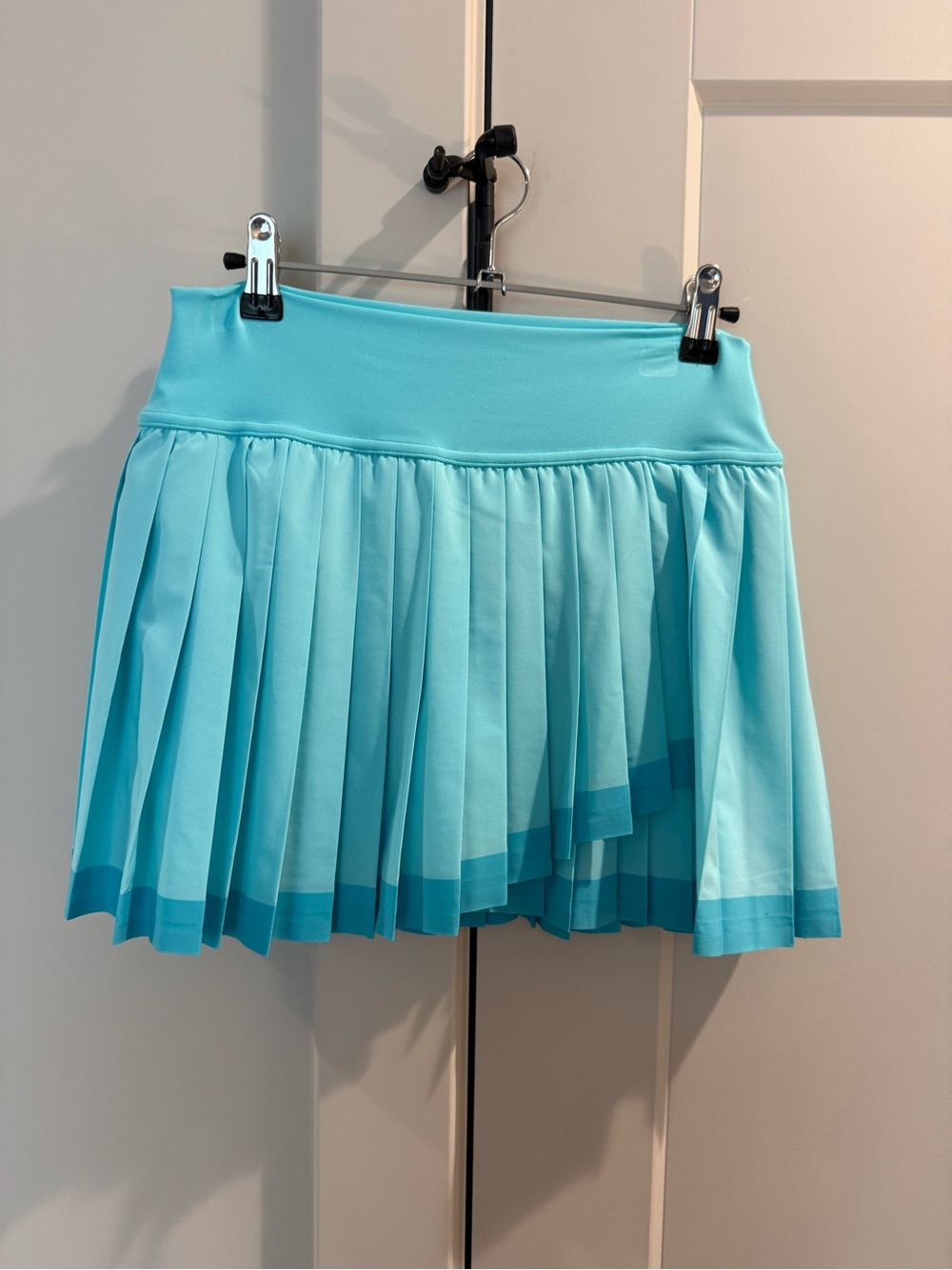 Aerie Offline Aqua Blue Pleated Mini Skirt - Women's Tennis Style - Picture 1 of 5